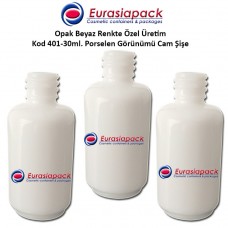 Cam İlaç - Ecza Şişesi 30ml. Renksiz Kod 401