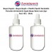 Porselen Görünümlü 30ml. Plastik Pipet + Siyah Plastik Kapak + Beyaz Başlıklı Damlalıklı Şişe