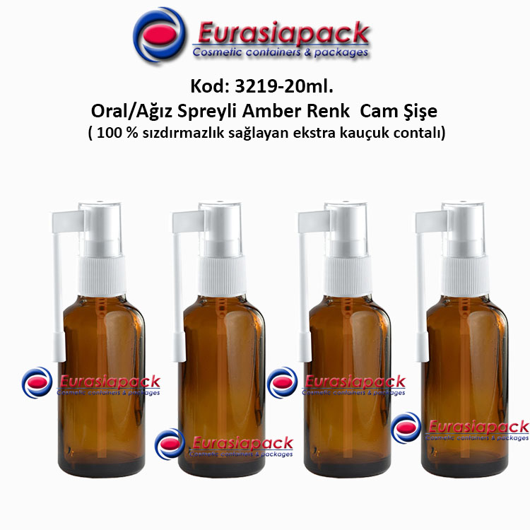 20ml Amber Agiz Spreyli Cam Sise Amber Oral Spreyli Sise Agiz Solusyonu Pompasi Bogaz Spreyli Cam Sise Uzun Gagali Sprey Agiz Sprey Valfli Ilac Sisesi Makat Sprey Sisesi Silah Yaglama Sprey Sisesi