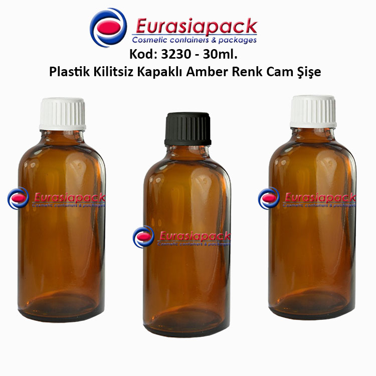30ml Kilitsiz Kapakli Ilac Sisesi Kilitsiz Kapakli Amber Cam Sise Kilitsiz Ecza Sisesi Kilitsiz Kapakli Esans Sisesi Kilitsiz Ilac Kapagi Emniyetli Cam Sise Sizdirmaz Ilac Sisesi