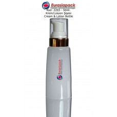 İthal Krem ve Losyon Şişesi Kod 2203-50ml