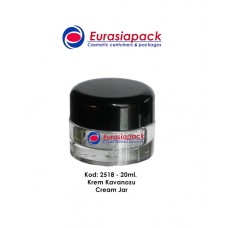 İthal Lüks Seri Krem Kavanozu Kod 2518-20ml