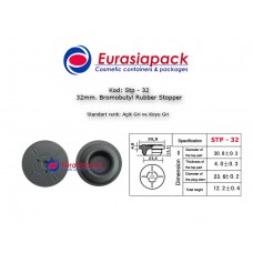 Bromobutyl Rubber Stopper STP-32 32mm