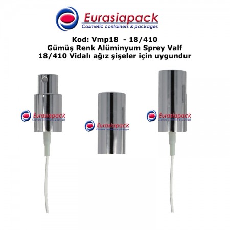 METAL SPREY VALF 18/410 GÜMÜŞ RENK