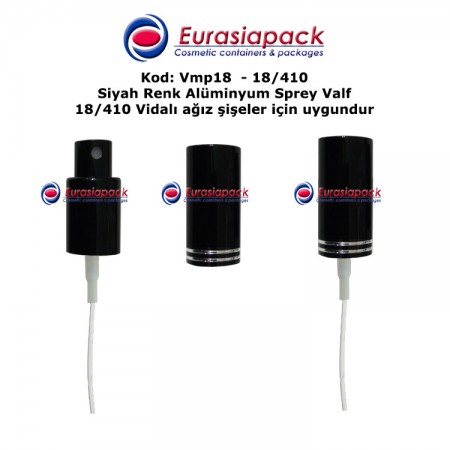 METAL SPREY VALF 18/410 SİYAH RENK