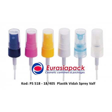 PLASTİK SPREY VALF 18/405 KOD: PS-518